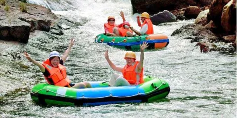 金甲溪千巖峽森林漂流