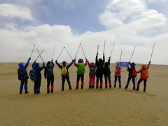 包头游记图片] 库布奇沙漠徒步穿越之即将消失的沙漠