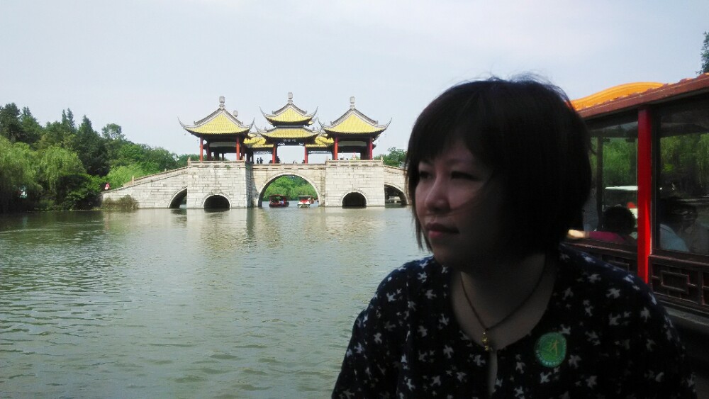 2015年5月扬州培训 关东街，与“侃侃”相遇 何园 大明寺 瘦西湖