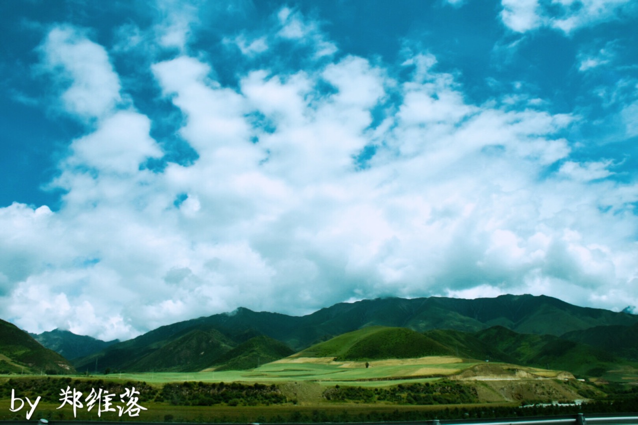 青海门源达坂山，阴天