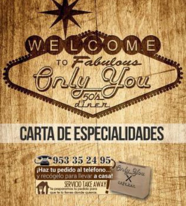 Only You Cafe Bar 50's Diner