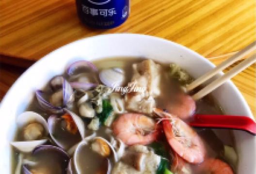 沈家门海鲜面美食图片