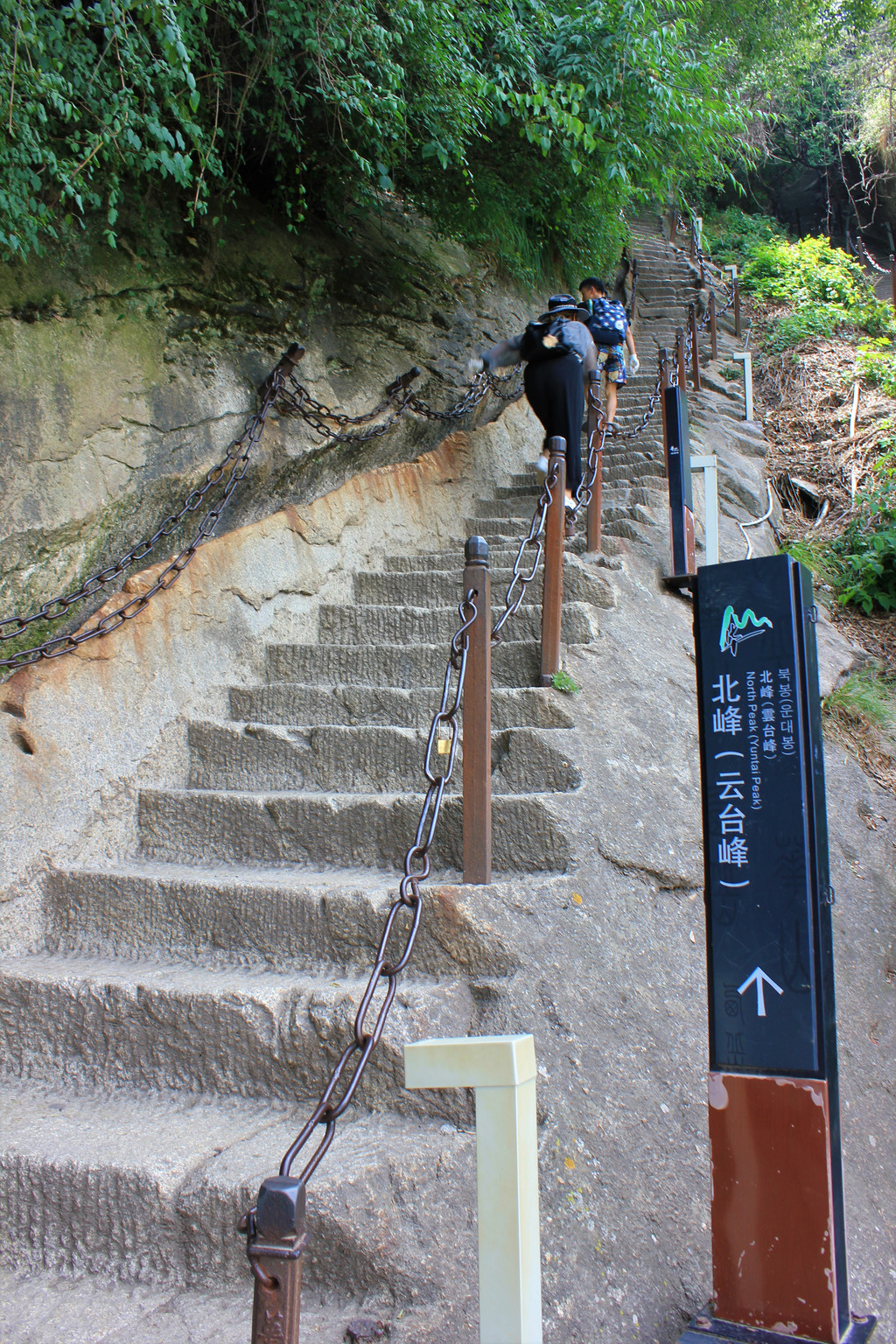 自古华山一条路最完整登山历程西安洛阳五天四夜双城记