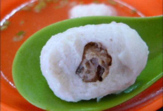 淡水文化阿给美食图片