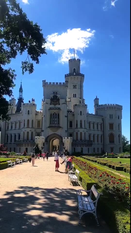 捷克最美的城堡《白堡》
