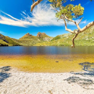 澳大利亚+摇篮山+鸽子湖环湖步道+谢菲尔德壁画小镇一日游
