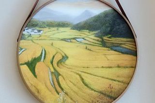 十月婺源没油菜花依旧美如画!家家户户晒彩色,是不是很好看