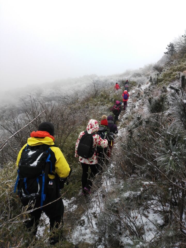 徒步太子尖看雪