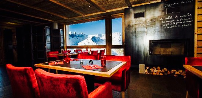 L'Alp De Zélie 2100 Valloire餐厅图片