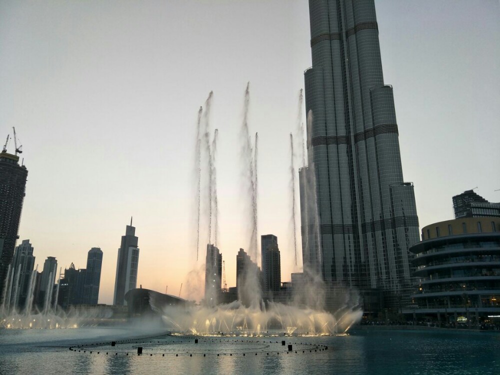 迪拜音乐喷泉广场