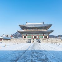 韩国首尔景福宫+韩国N首尔塔一日游