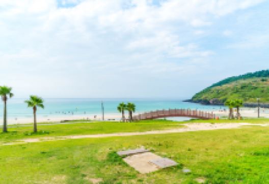 咸德海水浴场景点图片