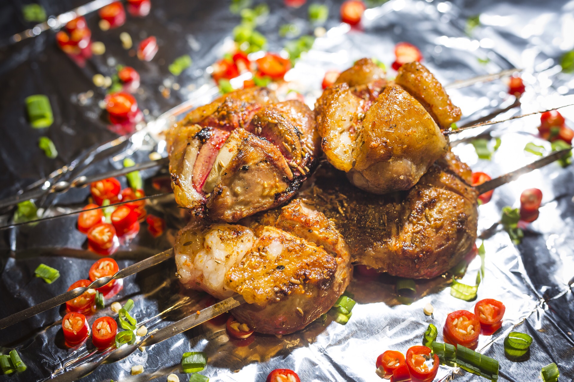 心花向阳海鲜烧烤餐厅(海宁路店)餐厅图片