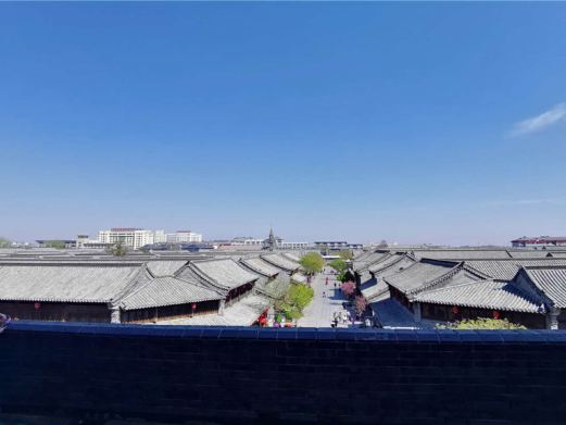 阜财门城楼
