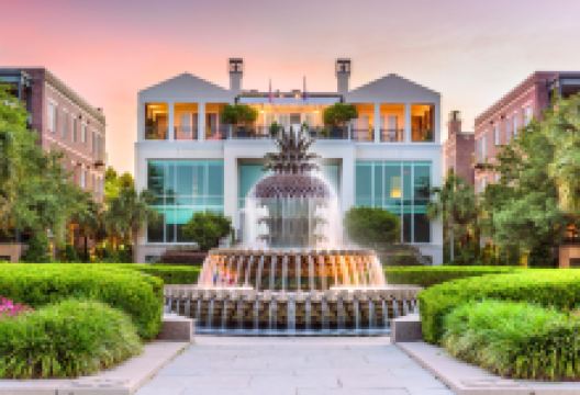 菠萝喷泉景点图片