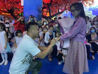 2020.5.20!两场求婚精彩呈现就在昆明花都海洋世界
