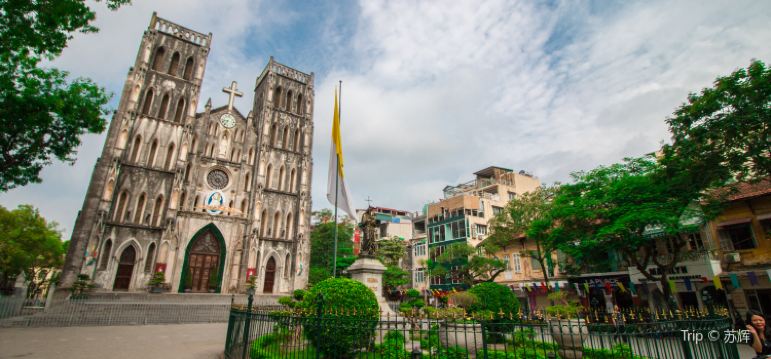 ハノイ ハノイ大教会 セントジョセフ教会 評判 案内 トリップ