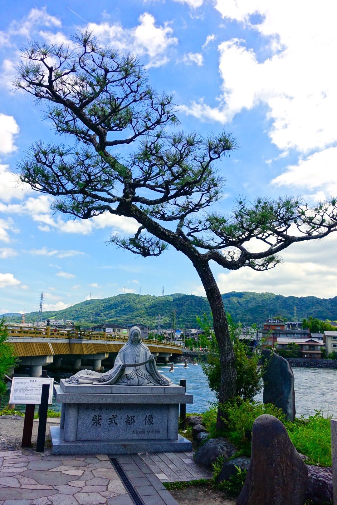 宇治川：源氏物语场景地