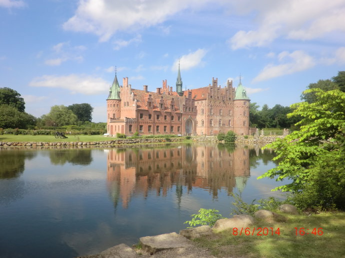 不一样的城堡-丹麦Egeskov城堡