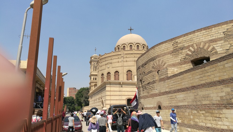 开罗城少有的罗马式建筑——圣乔治教堂