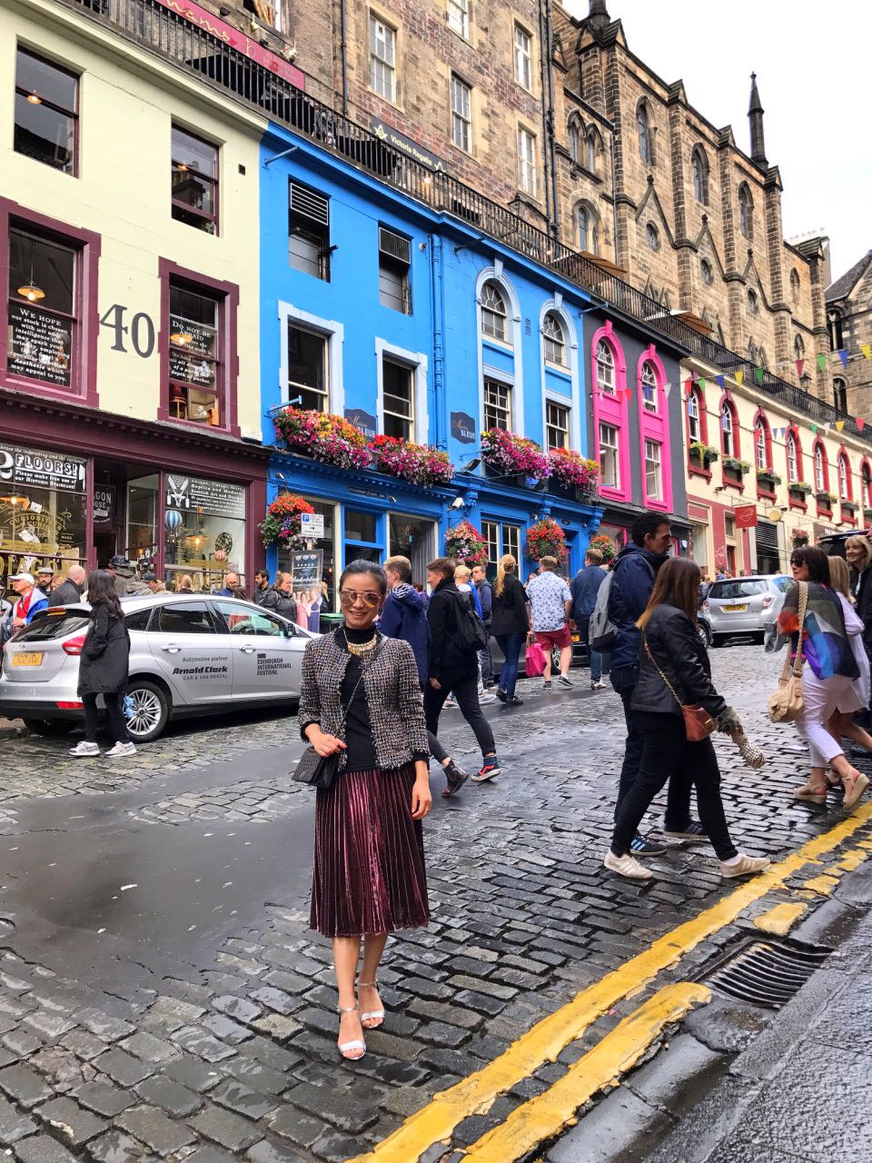 爱丁堡居然是彩色的