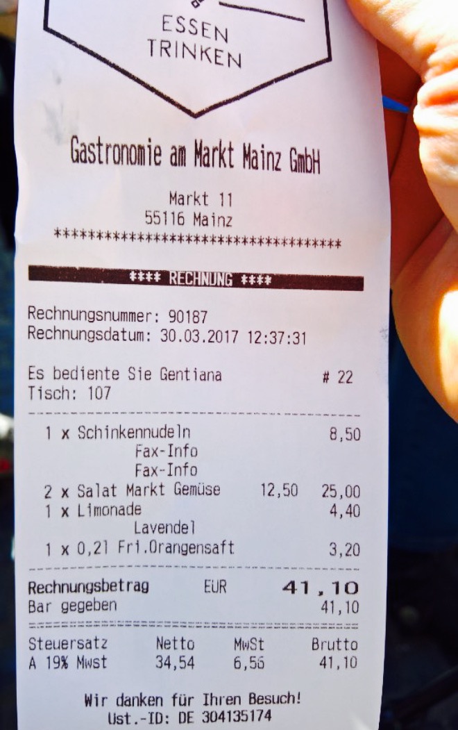 Wilma Wunder Mainz餐厅图片