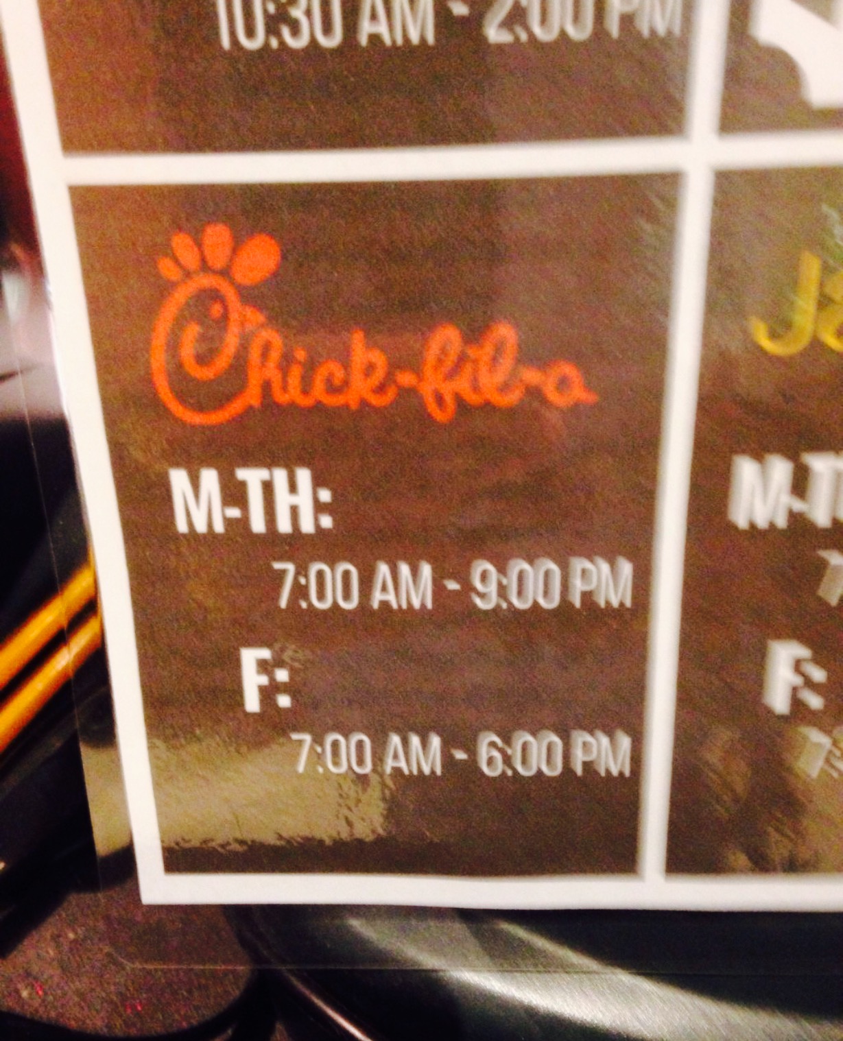 Chick-fil-A餐厅图片