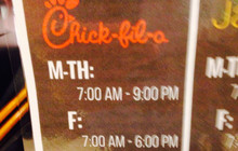 Chick-fil-A餐厅图片