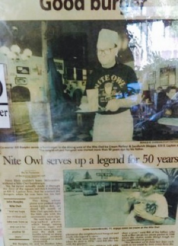 Nite Owl Ice Cream Parlour & Sandwich Shoppe