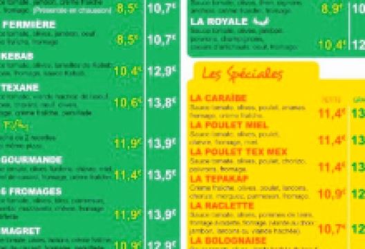 Le Kiosque a Pizzas de Coutras美食图片