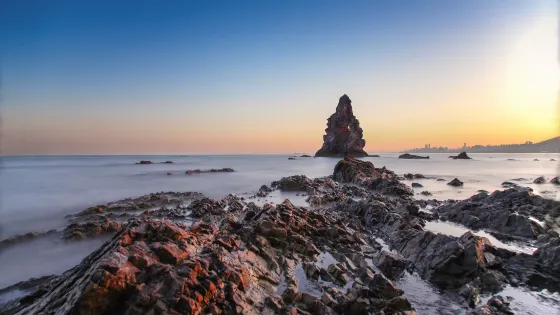 石老人海水浴場