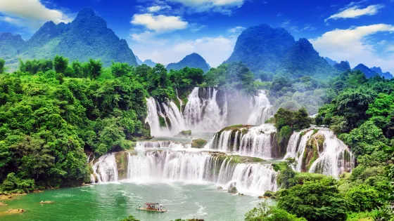德天跨國瀑布景區