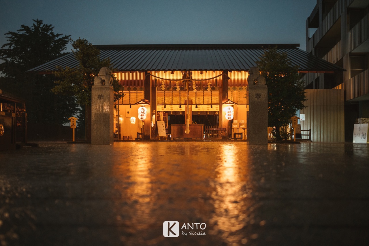 藏在东京人少又好看的神社：赤坂神社