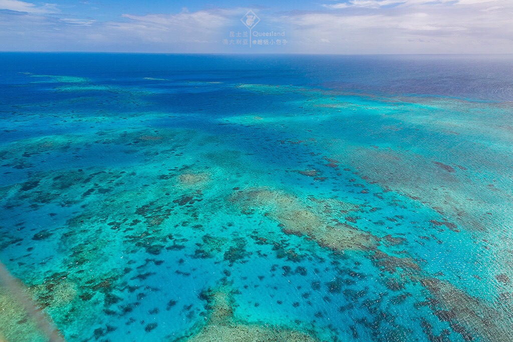 欣赏大堡礁最好的视角，是这个方向