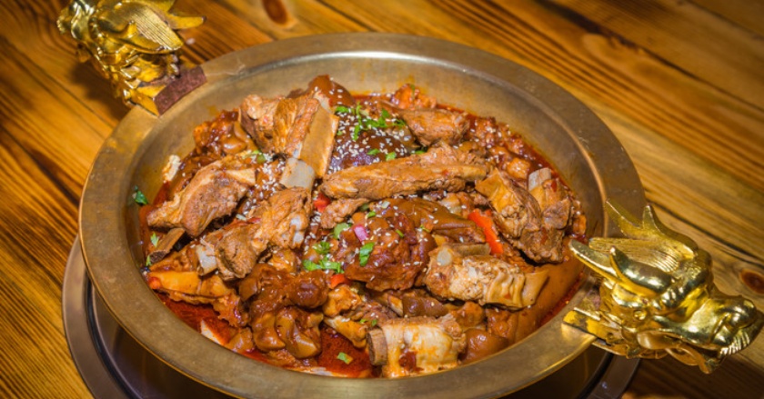 传奇秘制火锅鸡餐厅图片
