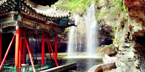 盂縣藏山旅遊風景名勝區-滴水巖