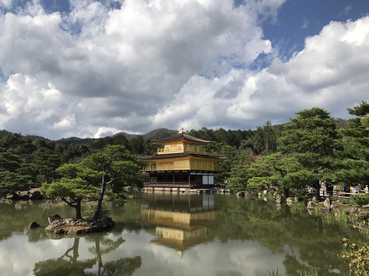 京都金阁寺 奈良公园