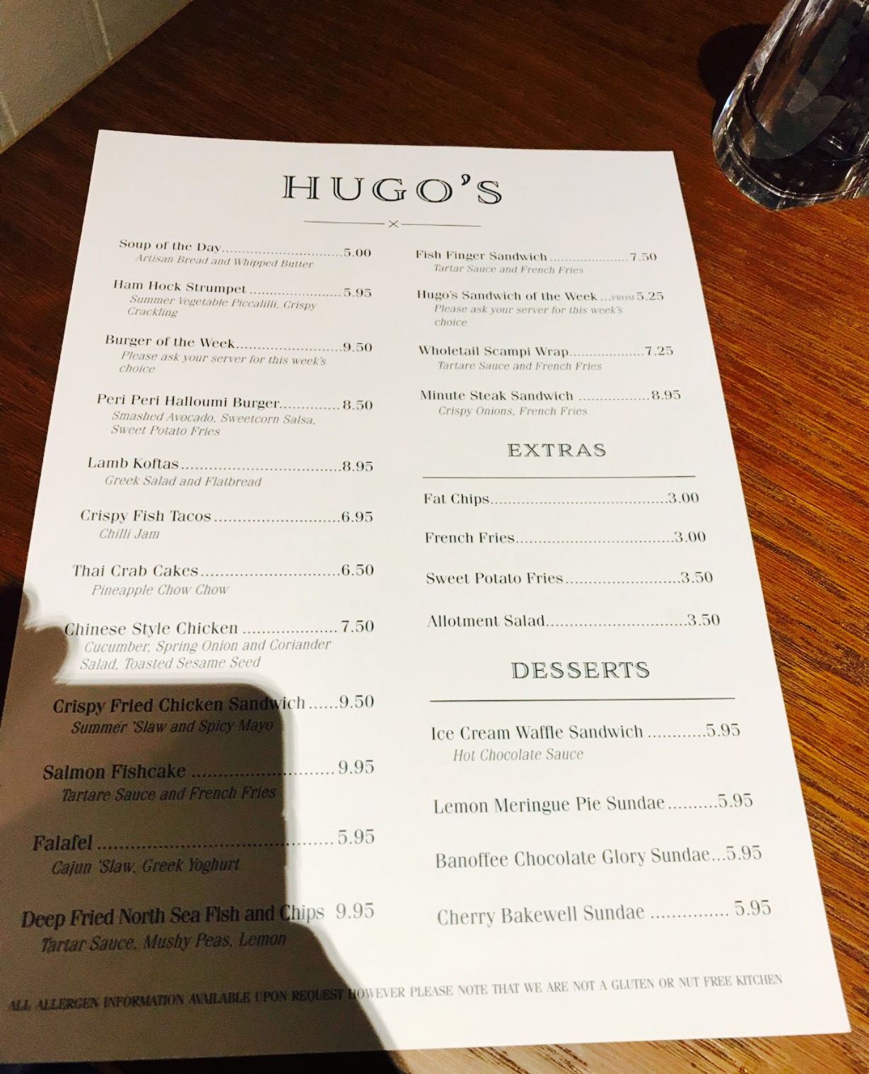 Hugos at the Coast餐厅图片
