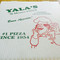 Yala's Pizza and Eliseo's Pizza