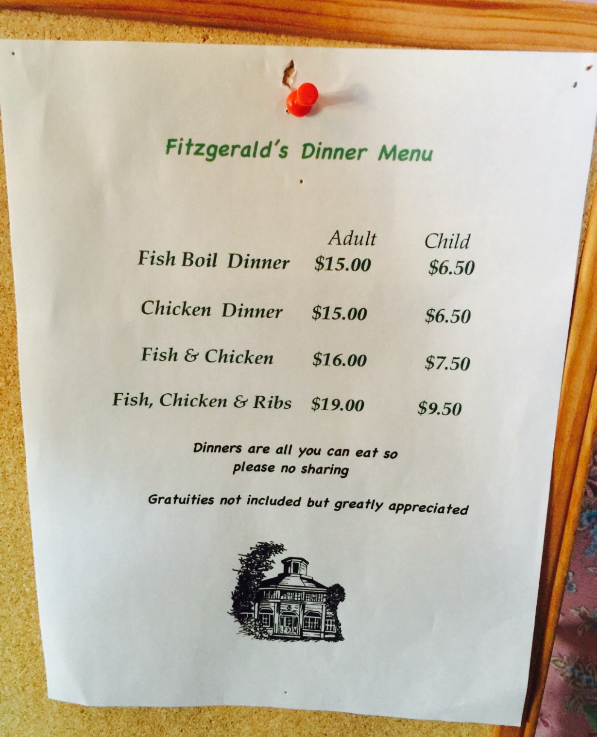 Fitzgerald's Genoa Junction Octagon House Restaurant