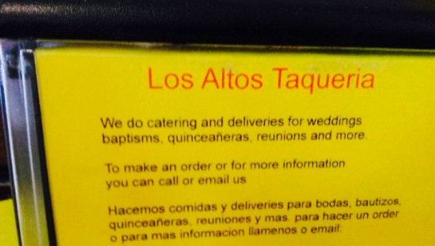 Taqueria Los Altos