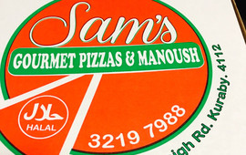 Sam's Gourmet Pizzas