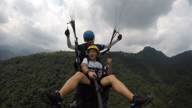 Emei Mountain Paragliding Double Experience