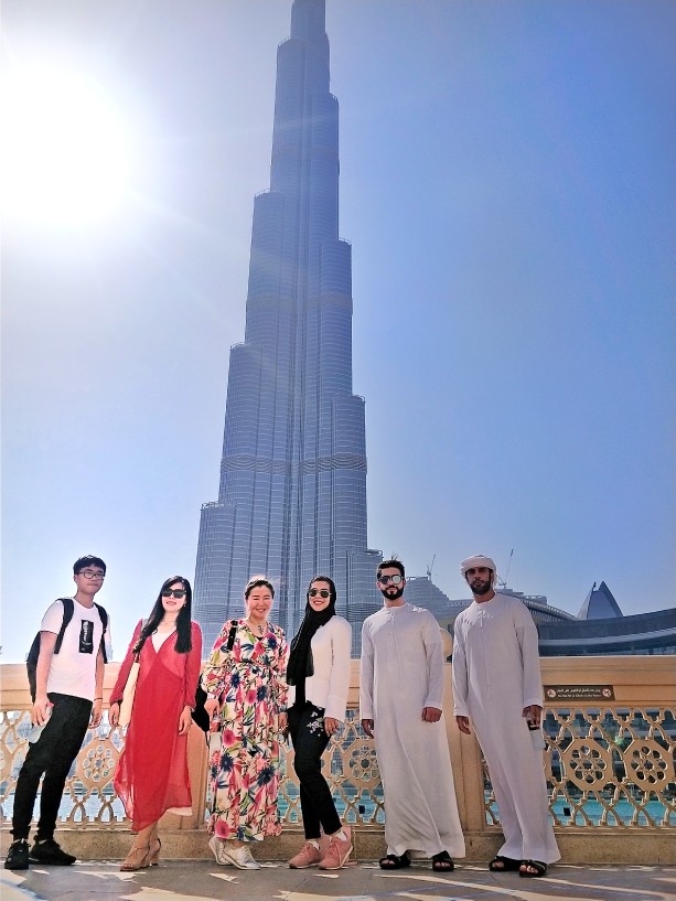全球最高的建筑，迪拜哈利法塔