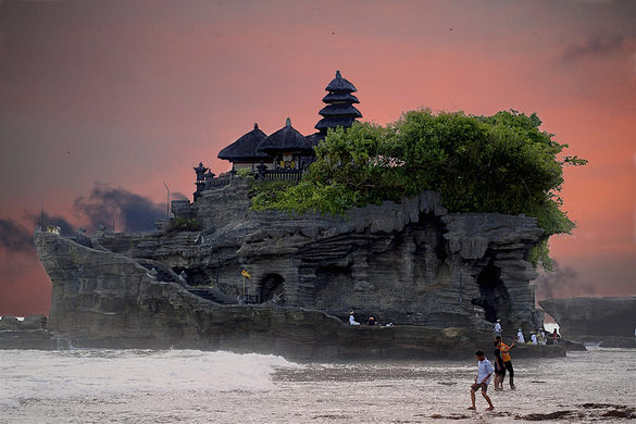巴厘岛一大圣景最著名的寺庙之一