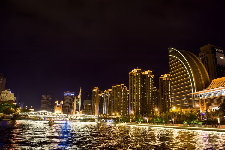 The Tientsin Eye area (Panoramic views, riverside location)
