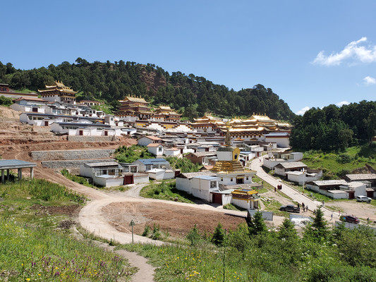 2019年甘南西北15天自驾之第五天游郎木寺夏河草原拉卜楞寺