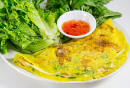 胡志明市美食图片-越南煎饼