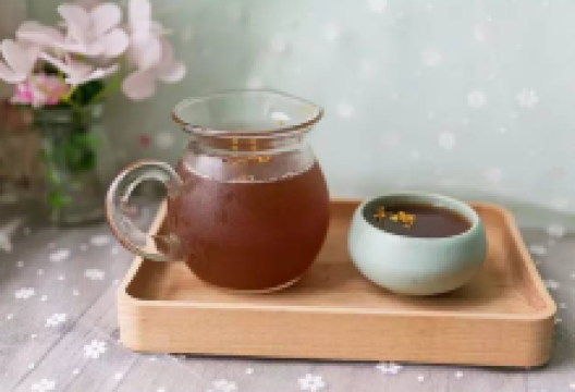 嘉峪关美食图片-杏皮茶