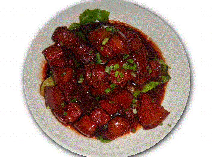 无锡美食图片-腐乳汁肉